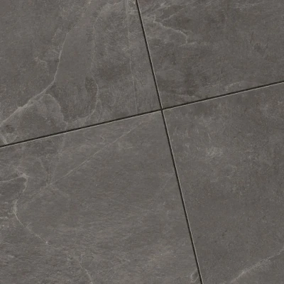 Afbeelding van Keramische tuintegel Marmo Antracite 80x80x3cm