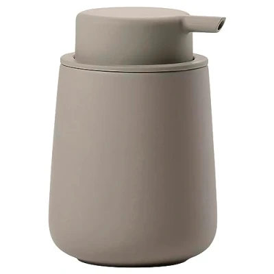 Afbeelding van Zone Denmark Nova One Zeepdispenser Dia 8 x 11,5 cm 0,25 liter Taupe