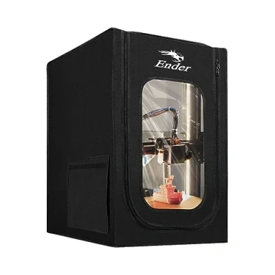 Afbeelding van Creality Ender 3 Pro Behuizing, V2 Neo Beschermhoes 3D Printer Behuizing voor V3 SE&amp;KE,Neptune Pro&amp;4 Pro, Kobra Neo/Go, SV06, Aquila X2 Constante Temperatuurtent 48 * 60 72cm
