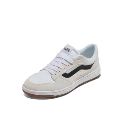 Afbeelding van Vans Heren Ryland Ls Sneaker, Suede/Canvas Wit/Zwart, 5.5 UK, Suede Canvas Wit Zwart, 38.5 EU