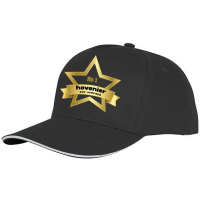 Afbeelding van Hovenier Pet Tuinman Wiskunde Premium Fit Cap Verstelbaar Unisex Kado