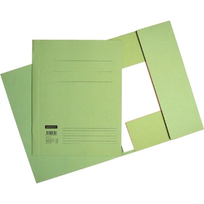 Afbeelding van Dossiermap quantore fo 300gr groen Omdoos a 10 stuk stuks