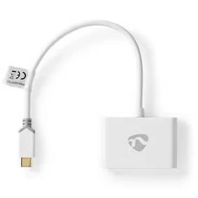 Afbeelding van USB Adapter 3.1 Gen1 Type C™ Male 2x A 1000 Nedis