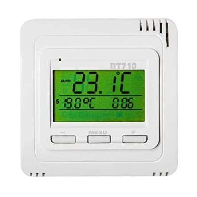 Afbeelding van Thermostaat kamerthermostaat inbouw radio ontvanger stopcontact voor infraroodverwarming diverse modellen (thermostaat nr. 401343)
