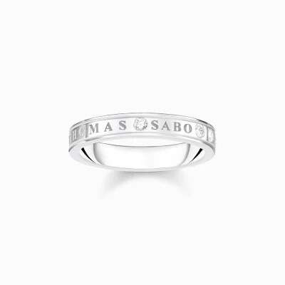 Afbeelding van Thomas Sabo TR2253 051 14 48 Ring Dames 925er Zilver ringmaat