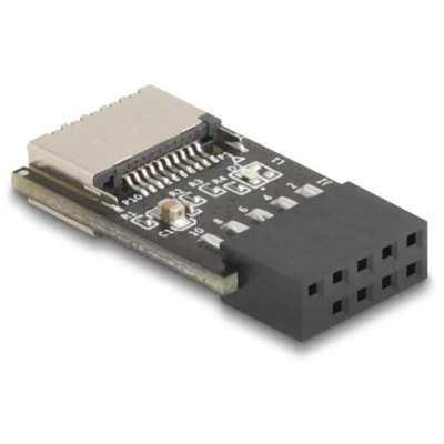Afbeelding van Delock USB 2.0 Adapter Pfostenbuchse zu intern Typ E Key A Buchse