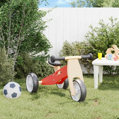 Afbeelding van Loopfiets Voor Kinderen 2 In 1 Rood