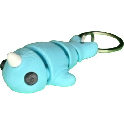 Afbeelding van Flexi Narwal sleutelhanger 7 cm