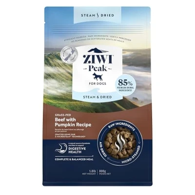 Afbeelding van Ziwi Peak Steam &amp; Dried hondenvoeding Rund 800 gr.