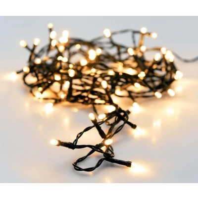 Afbeelding van LED verlichting 120 LED&#039;s 9 meter extra warm wit
