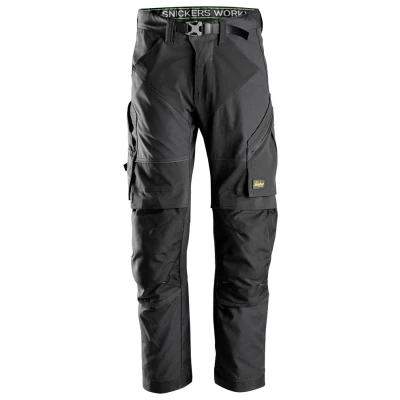 Afbeelding van Snickers FlexiWork Werkbroek+ Zwart 062