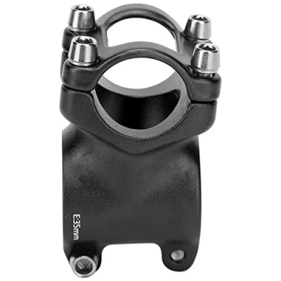 Afbeelding van Bike Short Stem, 25,4x35mm Stuurpen Toepasbaar op fietssturen met een diameter van 25,4 mm / 1in. 1in fiets(zwart)