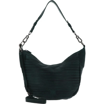 Afbeelding van FREDsBRUDER Leren Schoudertas Flowow Shoulderbag Emerald Groen