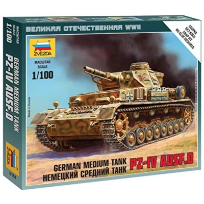 Afbeelding van Zvezda Pz Iv Ausf.d (Zve6151) modelbouwsets, hobbybouwspeelgoed voor kinderen, modelverf en accessoires