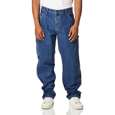Afbeelding van Dickies Heren Stone Washed Denim Utility Jean Relaxed, Steengewassen, 36W / 30L