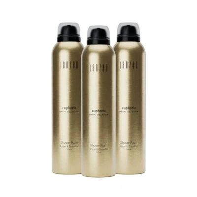 Afbeelding van JANZEN Shower Foam Euphoria 3 pack