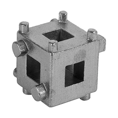 Afbeelding van 3/8in schijfremzuiger Spreader Tool Remover Tool, auto voertuig achteraandrijving Removal kubus remzadel Adapter remklauw wind terug Universal Cube Calliper