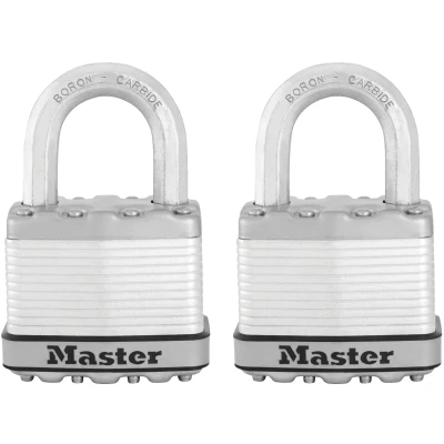 Afbeelding van MasterLock Hangslot Excell 52mm beugellengte 25mm (2 stuks)