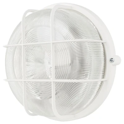 Afbeelding van REV Rundleuchte Kunstst.LED 7W ws Lamp voor vochtige ruimte LED E27 7 W Warmwit Wit